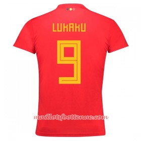 Maillot/Tenue Belgique Lukaku 9 Domicile Coupe du monde 2018